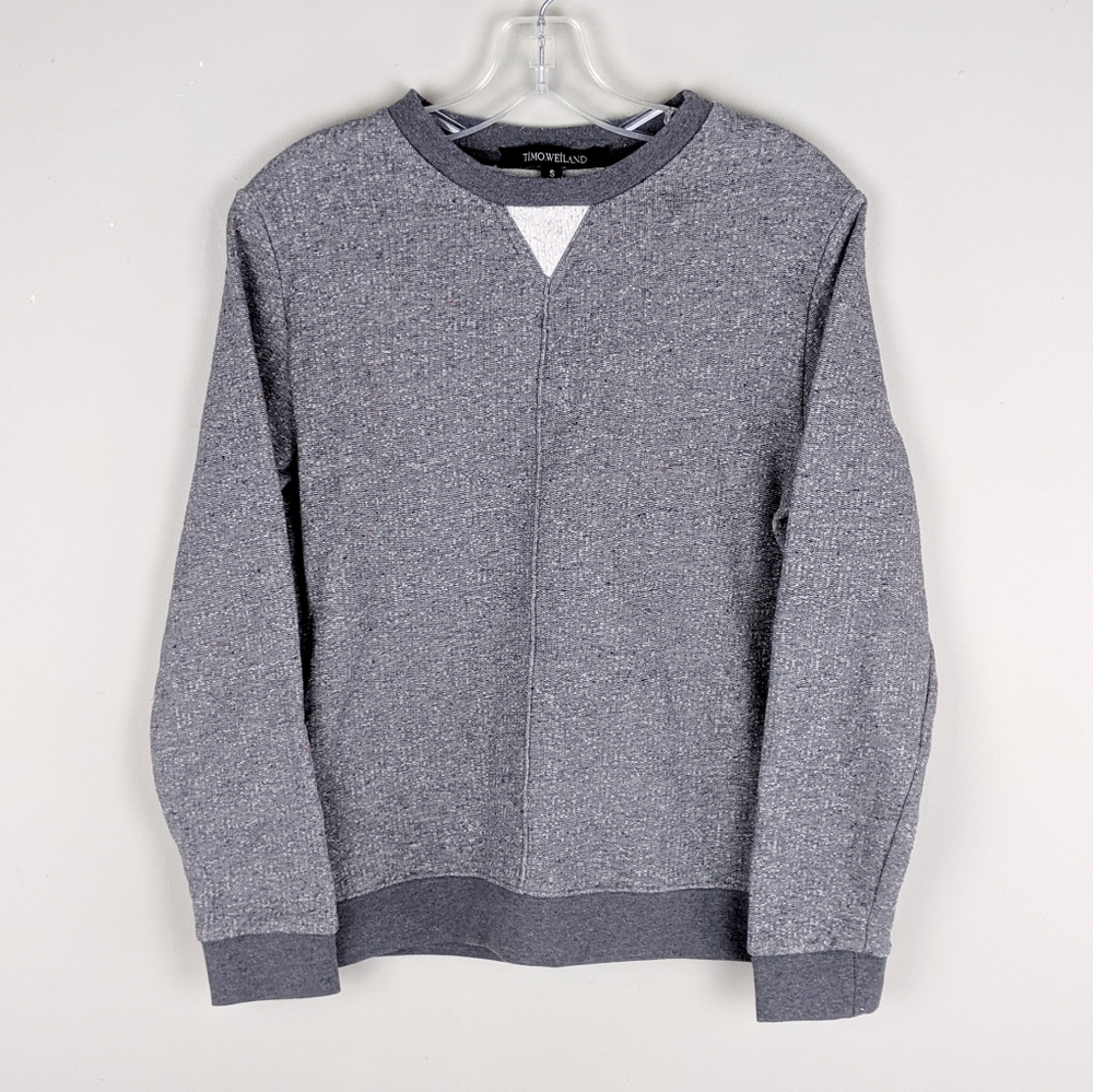 Timo Weiland | Gray Speckled Sweatshirt - E89